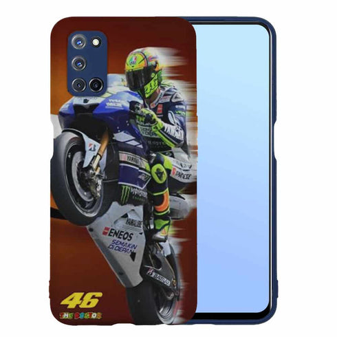 Coque Telephone Oppo A52 originale Fan de yamaha en feu vr46 doctors