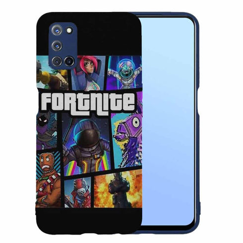 Coque Telephone Oppo A52 Fortnite Battle Royale