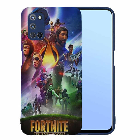 Coque Telephone Oppo A52 Fortnite Skin Omega infinity war