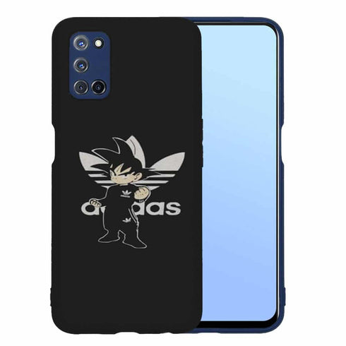 Coque Oppo A72 Goku Bad guy Adidas Jogging