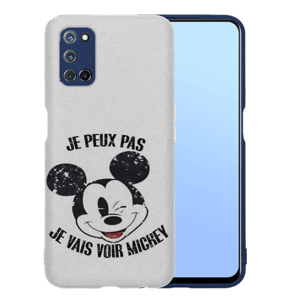 Coque Oppo A72 Je peux pas je vais voir Mickey