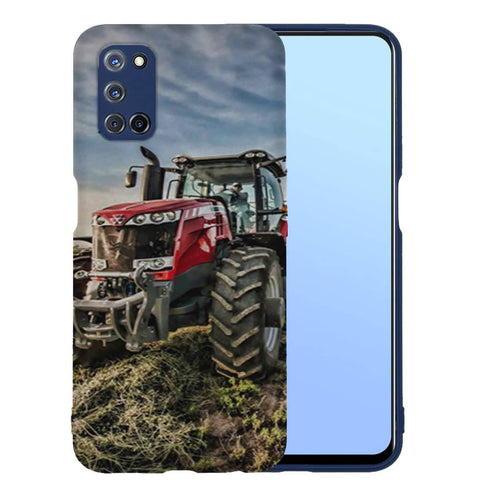 Coque Oppo A52 originale Massey Fergusson tractor