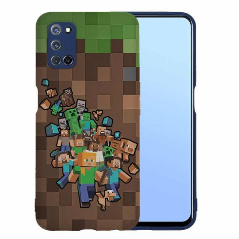 Coque de Silicone Oppo A52, A72, A92