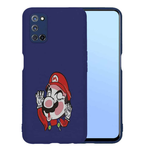 Coque Telephone Oppo A52 Plumber stuck between the glass