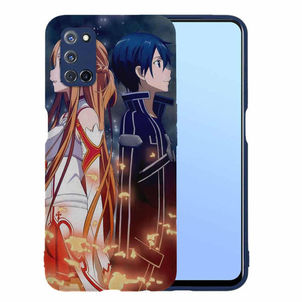 Coque Telephone Oppo A52 Sword art online