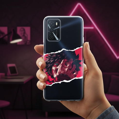 coque antichocs pour Oppo design Dabi Mha Manga