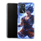 coque personnalisée manga France pour telephones Oppo, design Dragon Ball Guerrier Saiyan bleu