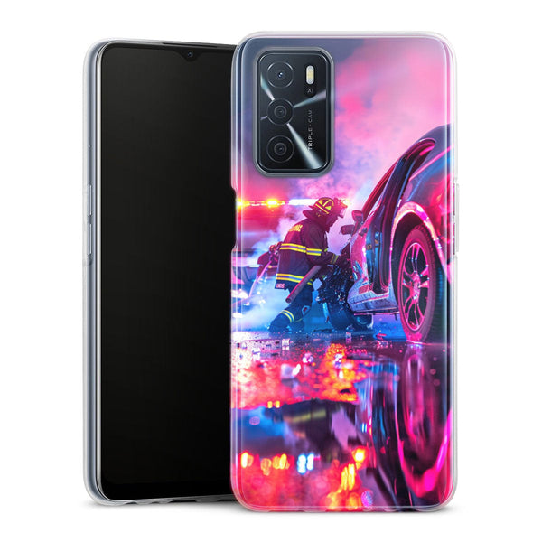 Coque Oppo INTERVENTION POMPIER ACCIDENT ROUTIER - MaCoquePerso