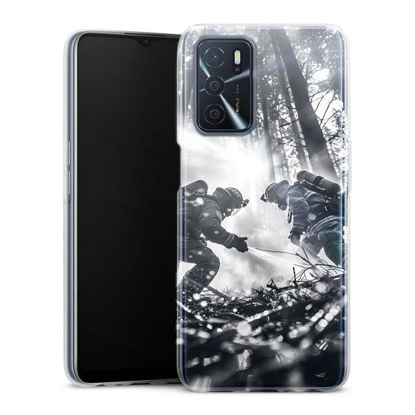 Coque Oppo INTERVENTION POMPIER FEU DE FORÊT - MaCoquePerso
