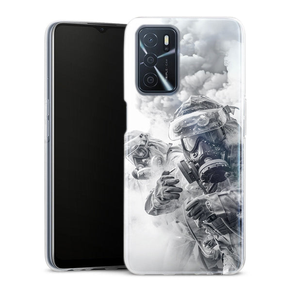 Coque Oppo INTERVENTION POMPIER RISQUE CHIMIQUE - MaCoquePerso