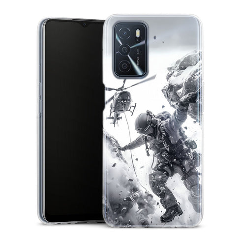 Coque Oppo INTERVENTION POMPIER SECOURS EN MONTAGNE - MaCoquePerso
