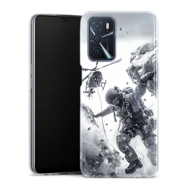 Coque Oppo INTERVENTION POMPIER SECOURS EN MONTAGNE - MaCoquePerso