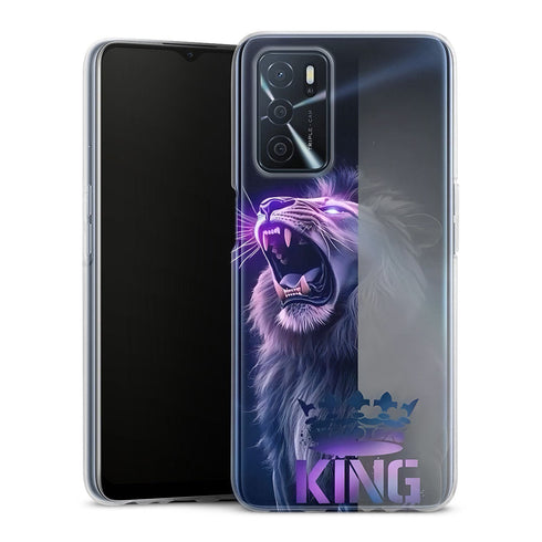 Coque Oppo Lion King Neon Violet