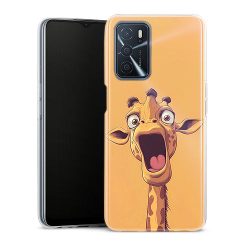 Coque Oppo Louna Girafe Comique