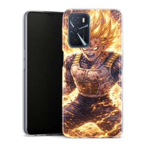 Coque anti-chocs Oppo Majin Vegeta en pleine energie, idée cadeau pour anniversaire ado, collection Manga Dragon Ball