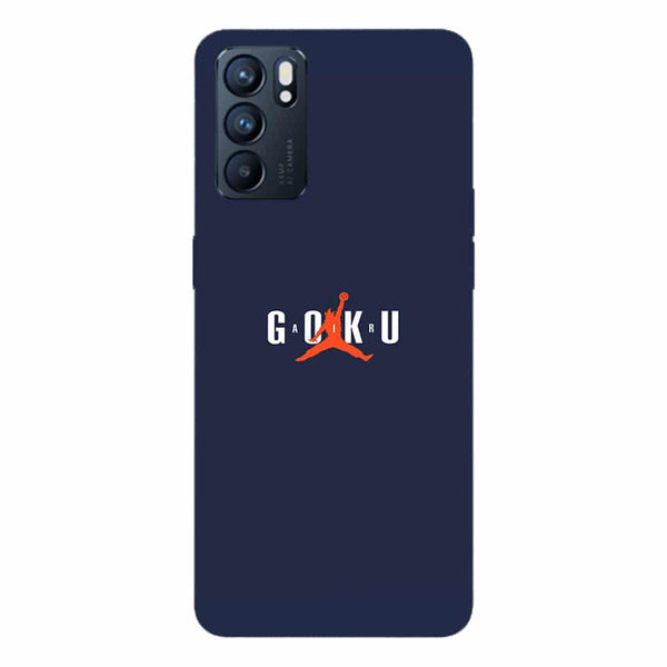Coque Oppo Reno6 5G Air Jordan Goku