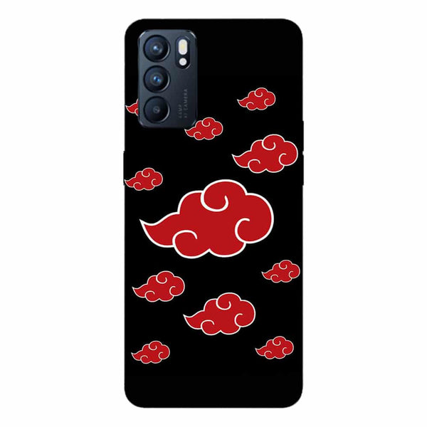 Coque Oppo Reno6 5G Akatsuki Nuages