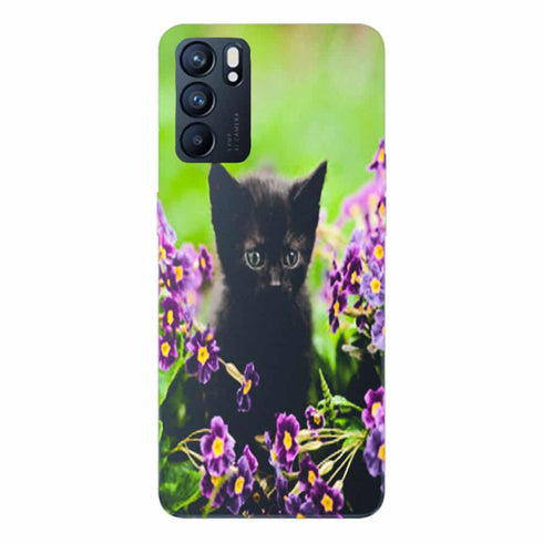 Coque Oppo Reno6 5G Bebe Chaton Mignon