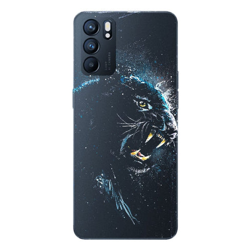 Coque Oppo Reno6 5G Black Panther