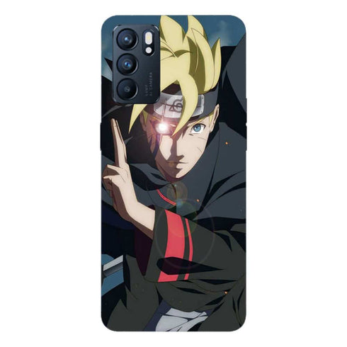 Coque Oppo Reno6 5G Boruto Jougan