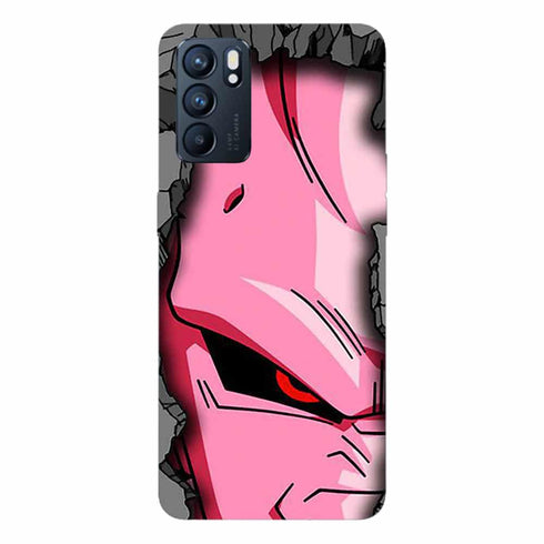 Coque Oppo Reno6 5G Buu derriere le Mur