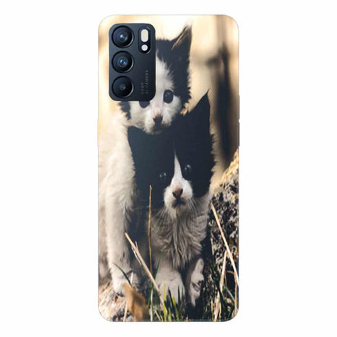Coque Oppo Reno6 5G Chatons Mignons
