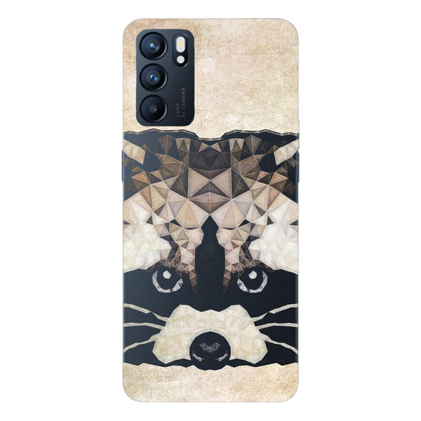 Coque Oppo Reno6 5G Cute Racoon