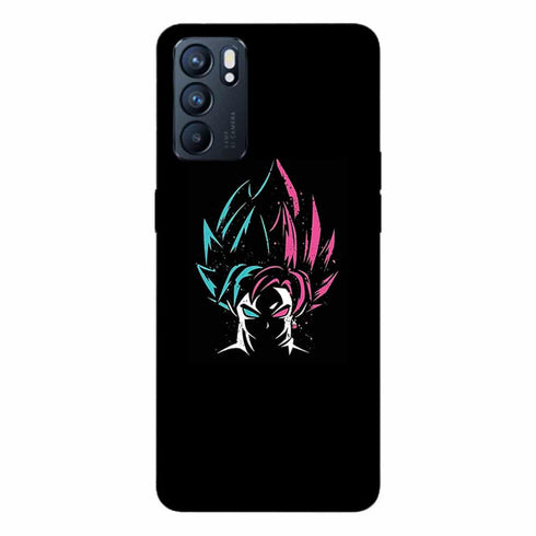 Coque Oppo Reno6 5G Dragon Ball Sangoku Fusion