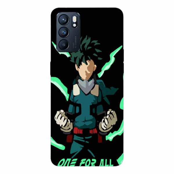 Coque Oppo Reno6 5G Deku One For All