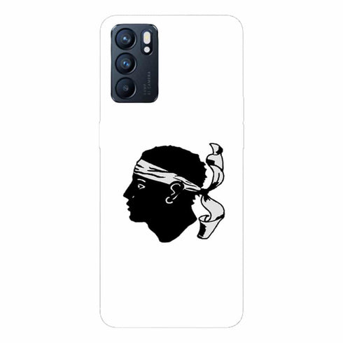 Coque Oppo Reno 6 5G Corse - BLANC