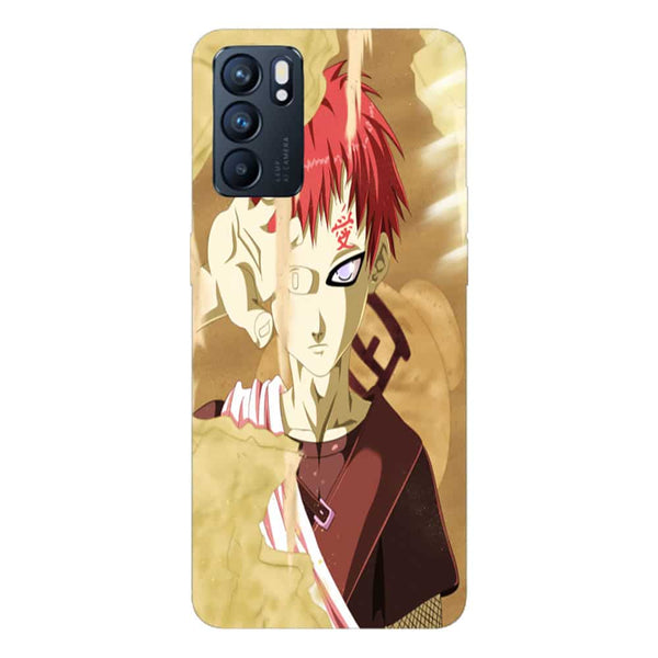 Coque Oppo Reno6 5G Gaara Naruto