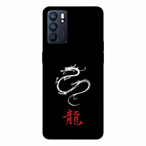 Coque Oppo Reno6 5G Dragon Chinois Goku