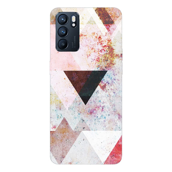 Coque pour Oppo Reno6 5G Graphics Triangle