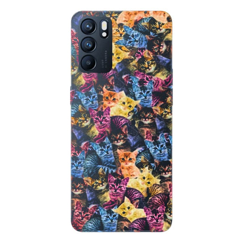 Coque Oppo Reno6 5G Haibo Chat en Folie