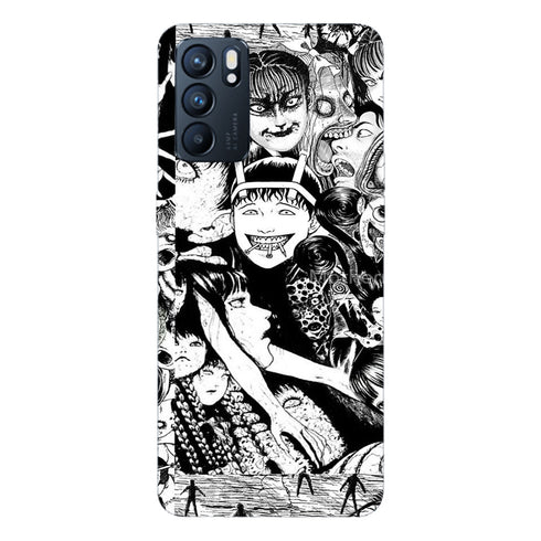 Coque Oppo Reno6 5G Junji ito Collage