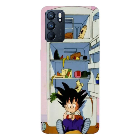 Coque Oppo Reno6 5G Kid Goku Fridge