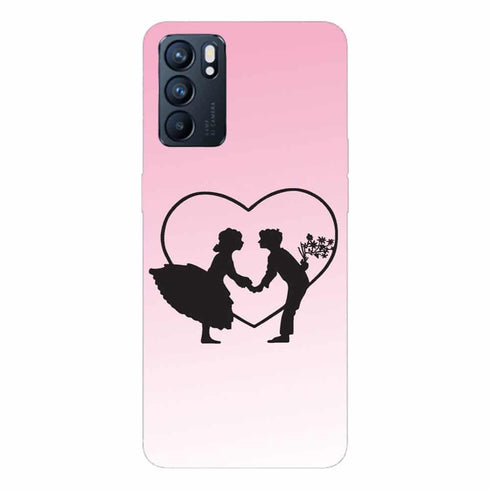 Coque pour Oppo Reno6 5G Love Story