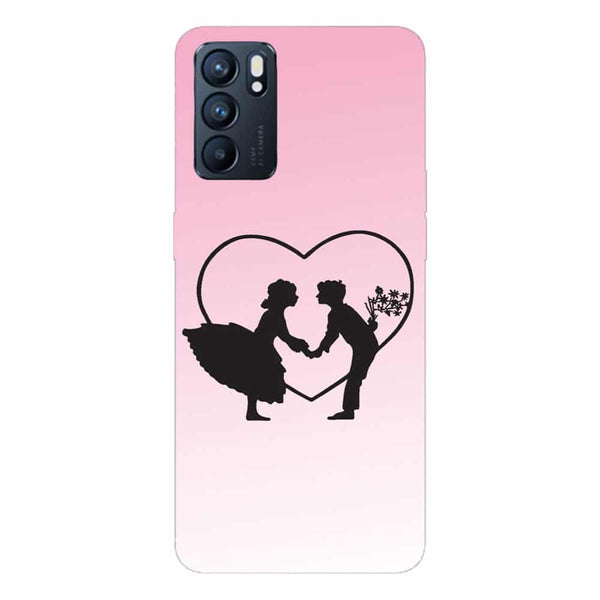 Coque pour Oppo Reno6 5G Love Story