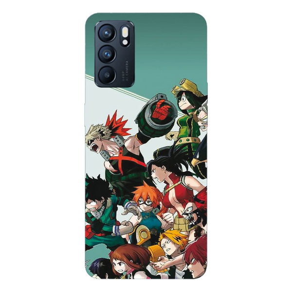Coque Oppo Reno6 5G MHA Fight ADN