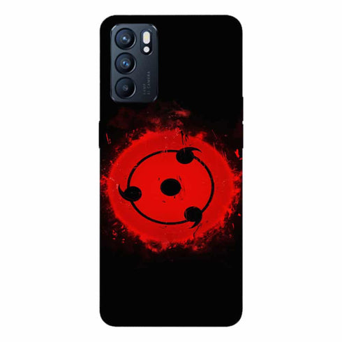 Coque Oppo Reno6 5G Naruto Mangekyou Sharingan