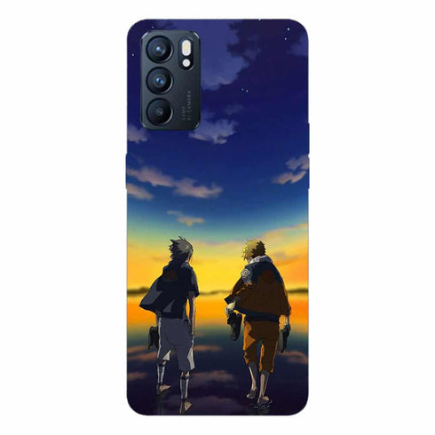 Coque Oppo Reno6 5G Naruto Ciel étoilé