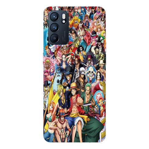 Coque Oppo Reno6 5G One Piece Affiche