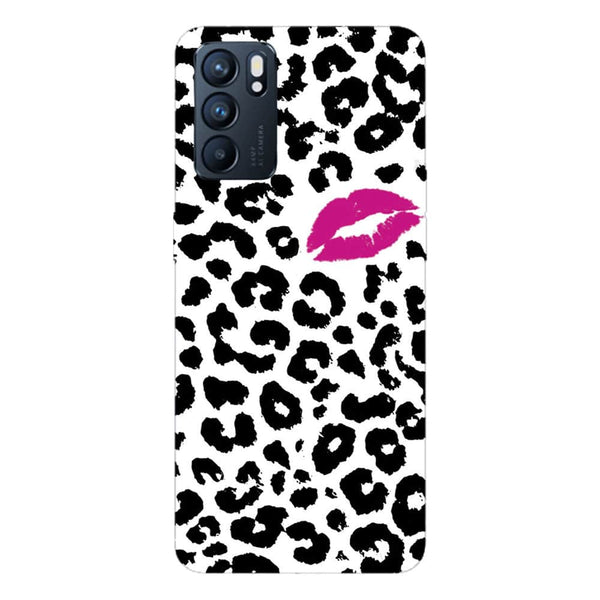 Coque pour Oppo Reno6 5G Panthere Kiss