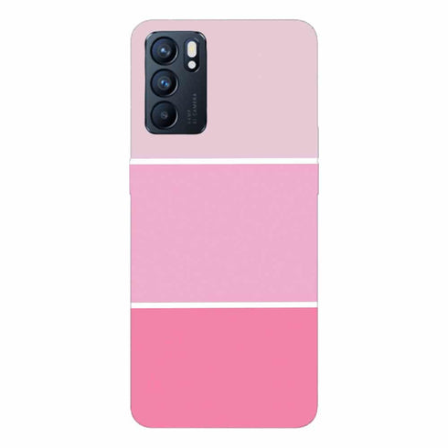 Coque pour Oppo Reno6 5G Pastel Rose
