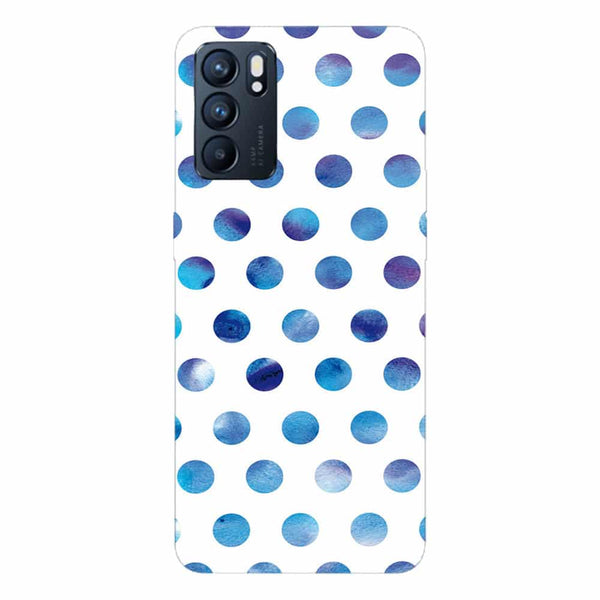 Coque pour Oppo Reno6 5G Space Polka dots