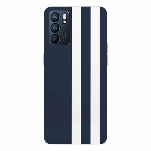 Coque pour Oppo Reno6 5G Racing Bleu