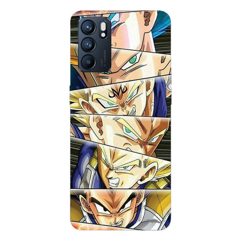 Coque Oppo Reno6 5G Regard Vegeta