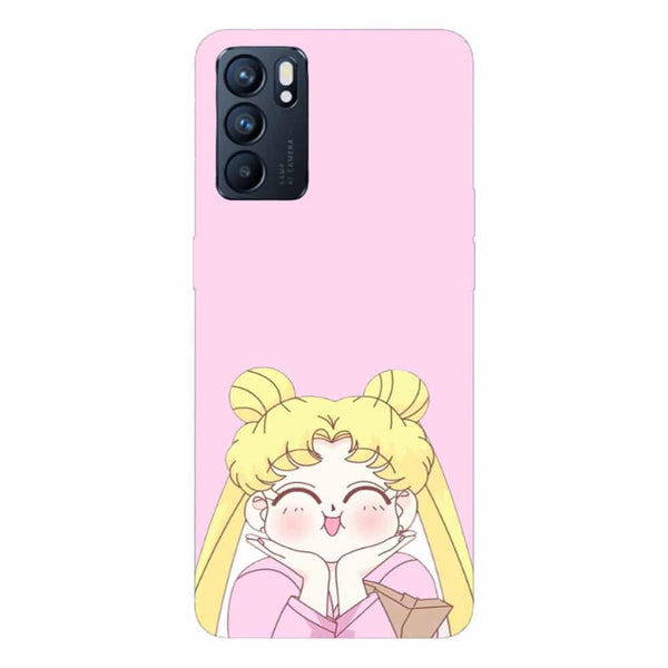 Coque Oppo Reno6 5G Sailor Moon Cute