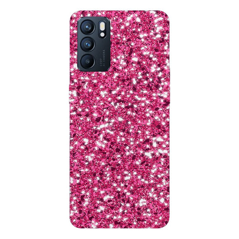 Coque pour Oppo Reno6 5G Pink Glitter way