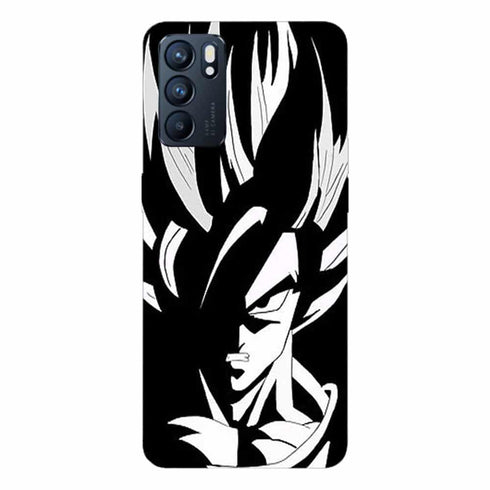 Coque Oppo Reno6 5G Super Sayian et Sango KU
